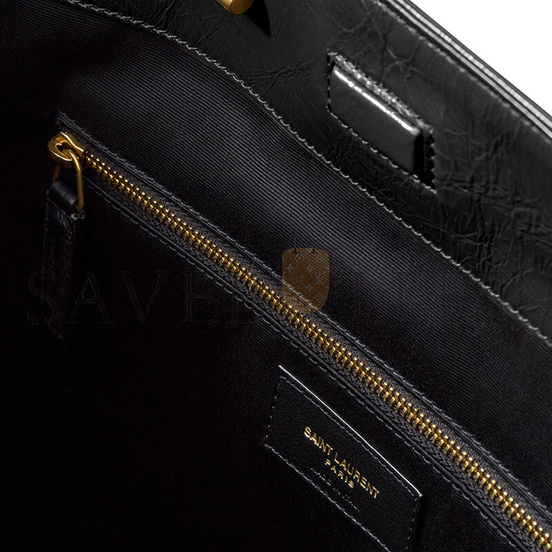 YSL NIKI SHOPPING IN VINTAGE LEATHER 8711510EN071000 (33*27*14cm)